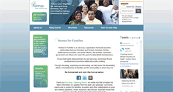 Desktop Screenshot of homesforfamilies.org